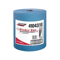 Kimberly-Clark Professional 41043 Kimberly-Clark 12 1/2" X 13.4" Blue WYPALL X80 SHOPPRO Jumbo Roll Shop Towels (475 Per Roll)